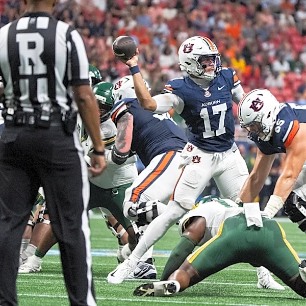 Auburn football releases depth chart for Southern Miss game
