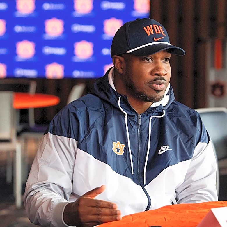 Kodi Burns believes Auburn's wide receivers belong in the SEC