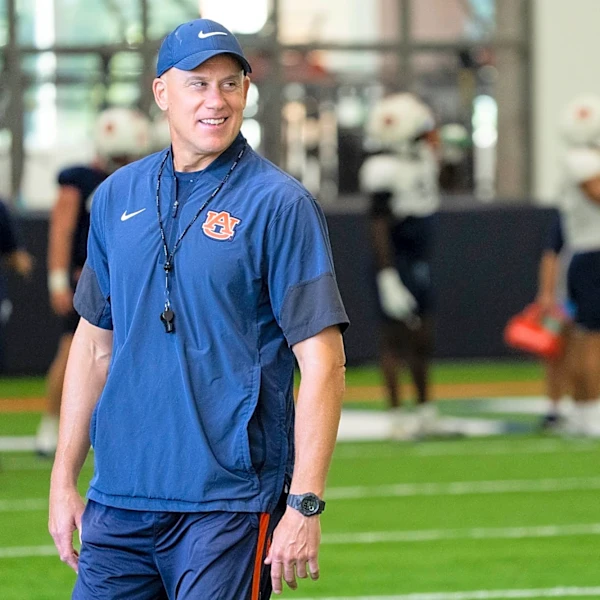 Who will step up for Xavier Atkins in Auburn's upcoming game at Georgia?