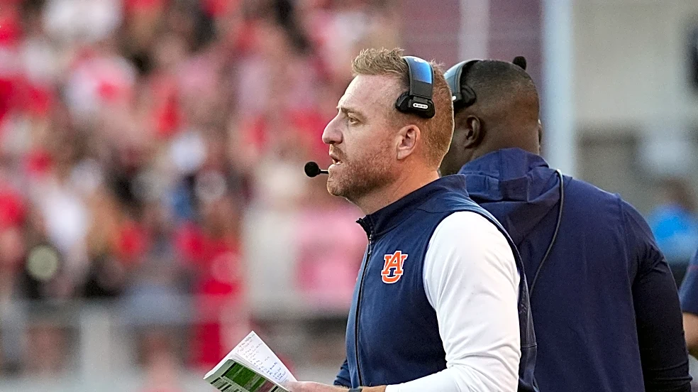 Alex Golesh hopes Georgia win will spark next generation of Auburn Tigers