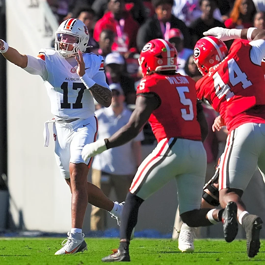 Byrum Brown, Alex McPherson earn SEC honors after Auburn's upset of Georgia