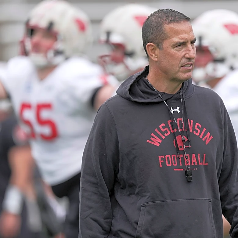 Wisconsin HC Luke Fickell previews week one showdown vs. Notre Dame