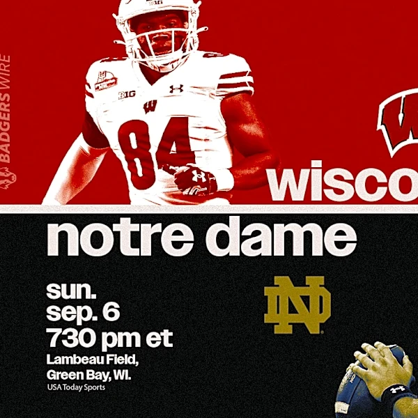 Notre Dame rules out eight players, one questionable vs. Wisconsin