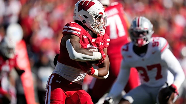 Former Wisconsin running back nears 200 yards in first two LSU games