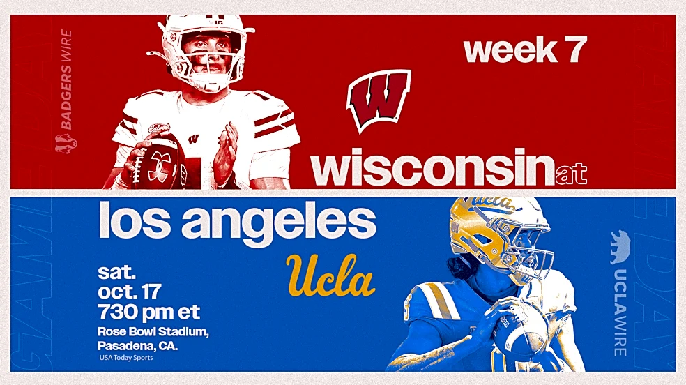 ESPN predicts the final score of Wisconsin football vs. UCLA in Week 7