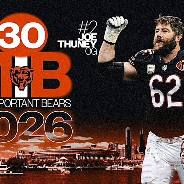 30 Most Important Bears of 2026: Joe Thuney (No. 2)