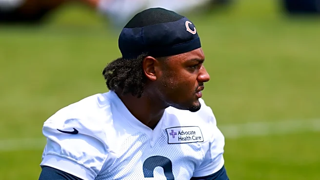 Bears safety Coby Bryant carted off with apparent knee injury