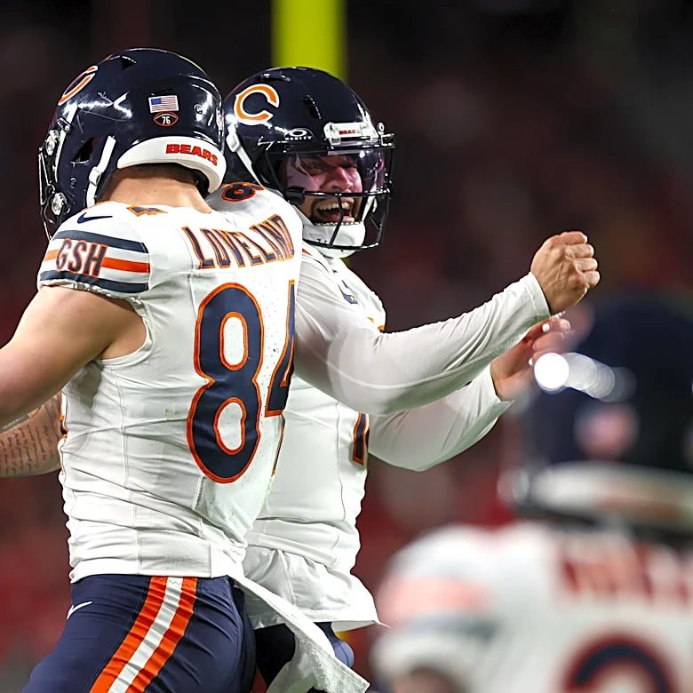 Colston Loveland says Bears star Caleb Williams can be best QB in NFL