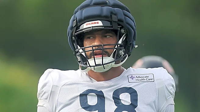Bears DE Montez Sweat exits practice with apparent injury