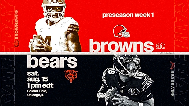 Bears vs. Browns live updates: Start time, TV channel