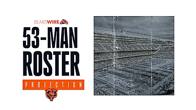 Bears 53-man roster projection after first preseason game