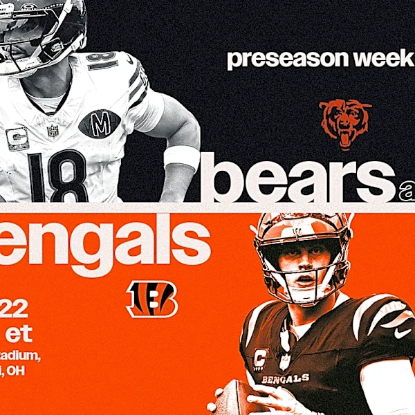 What channel is Bears vs. Bengals on today? Time, TV schedule