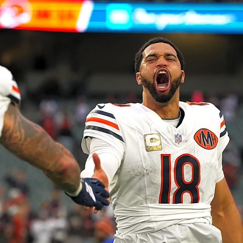 Caleb Williams explains why Bears offense celebrates when they score