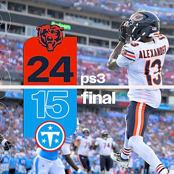 Instant analysis of Bears' preseason win over Titans