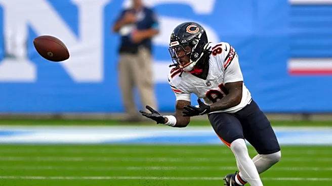 Kalif Raymond had high praise for Bears rookie WR Zavion Thomas