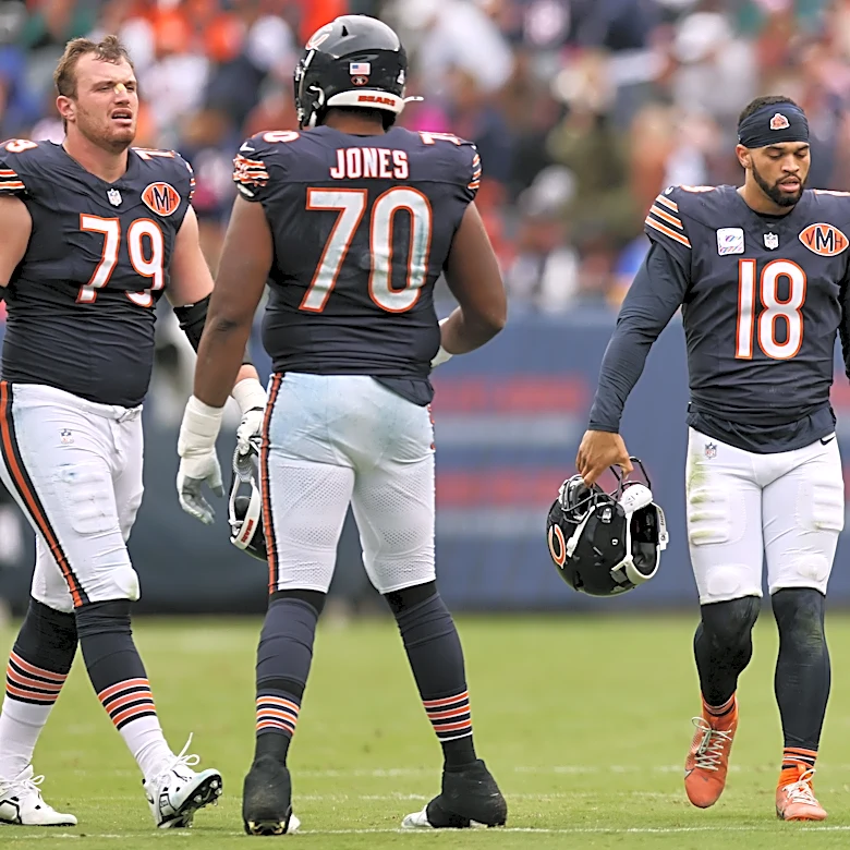 Ben Johnson announces Bears' left tackle for Week 1 vs. Panthers