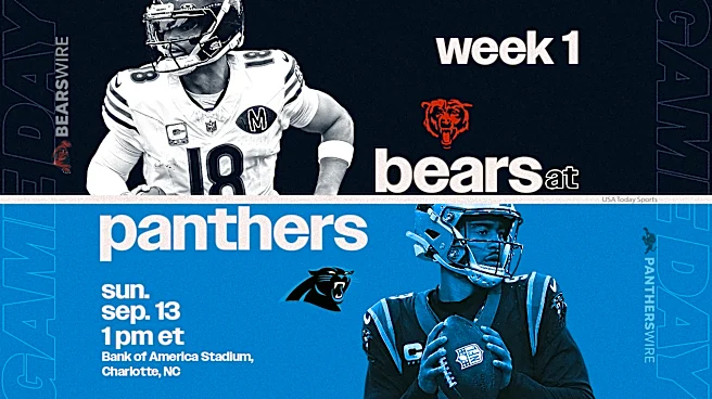 Bears vs. Panthers live updates: Start time, TV channel for Week 1