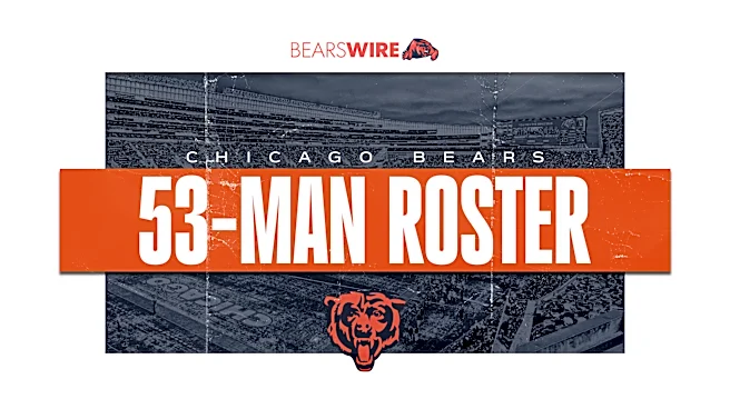 Bears' game-day roster for Week 1 vs. Panthers