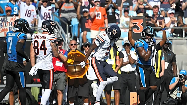 Inside Bears' locker room after dominant shootout win vs. Panthers
