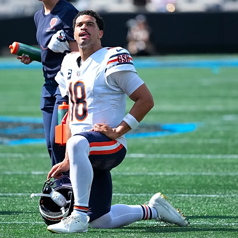 PFF getting dragged for ridiculous grade on Bears QB Caleb Williams