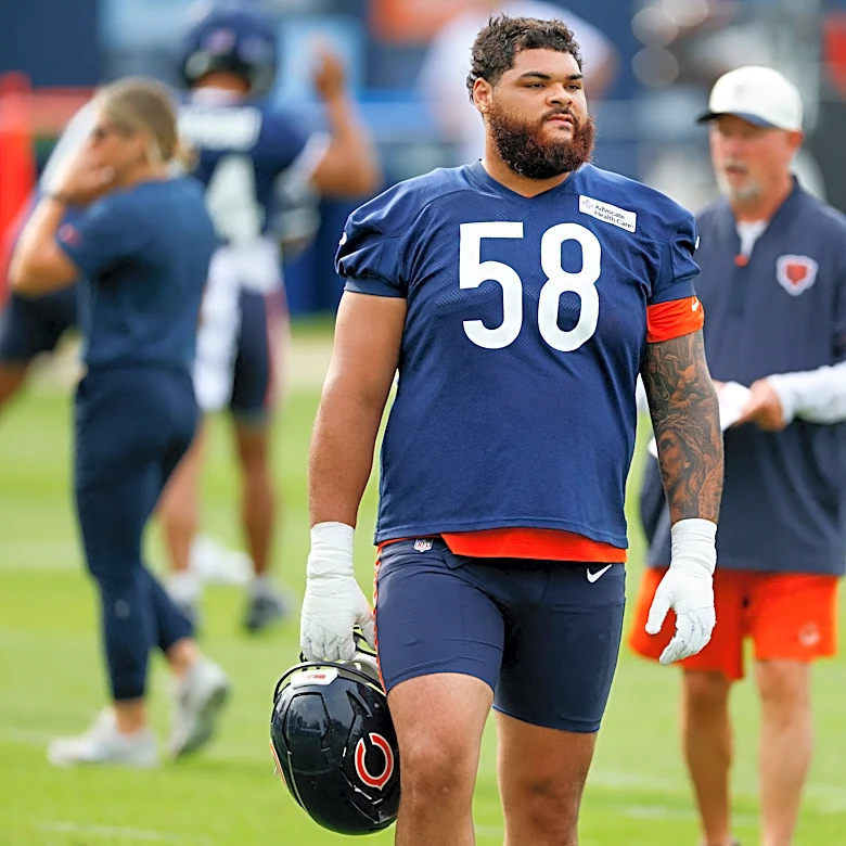 Latest injury update on Bears RT Darnell Wright