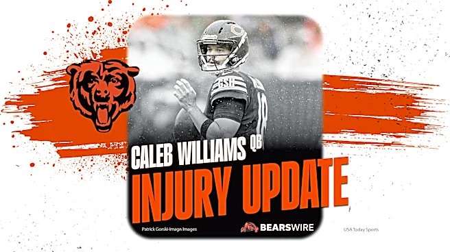 Latest on Bears QB Caleb Williams' leg injury