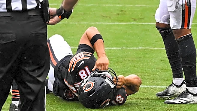 What Bears QB Caleb Williams said after his injury vs. Vikings