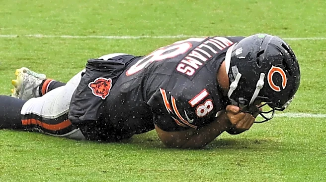 Jonah Jackson sounds off on Bears QB Caleb Williams' hamstring injury