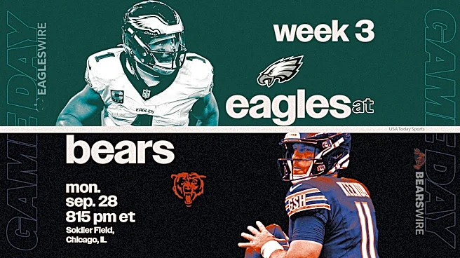 Bears vs. Eagles live updates: Start time, TV channel for Week 3 game
