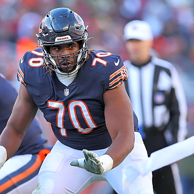 Ben Johnson shares update on Bears LT Braxton Jones injury