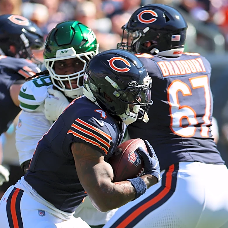 Ben Johnson calls Bears RB D'Andre Swift's fumble vs Jets 'egregious'