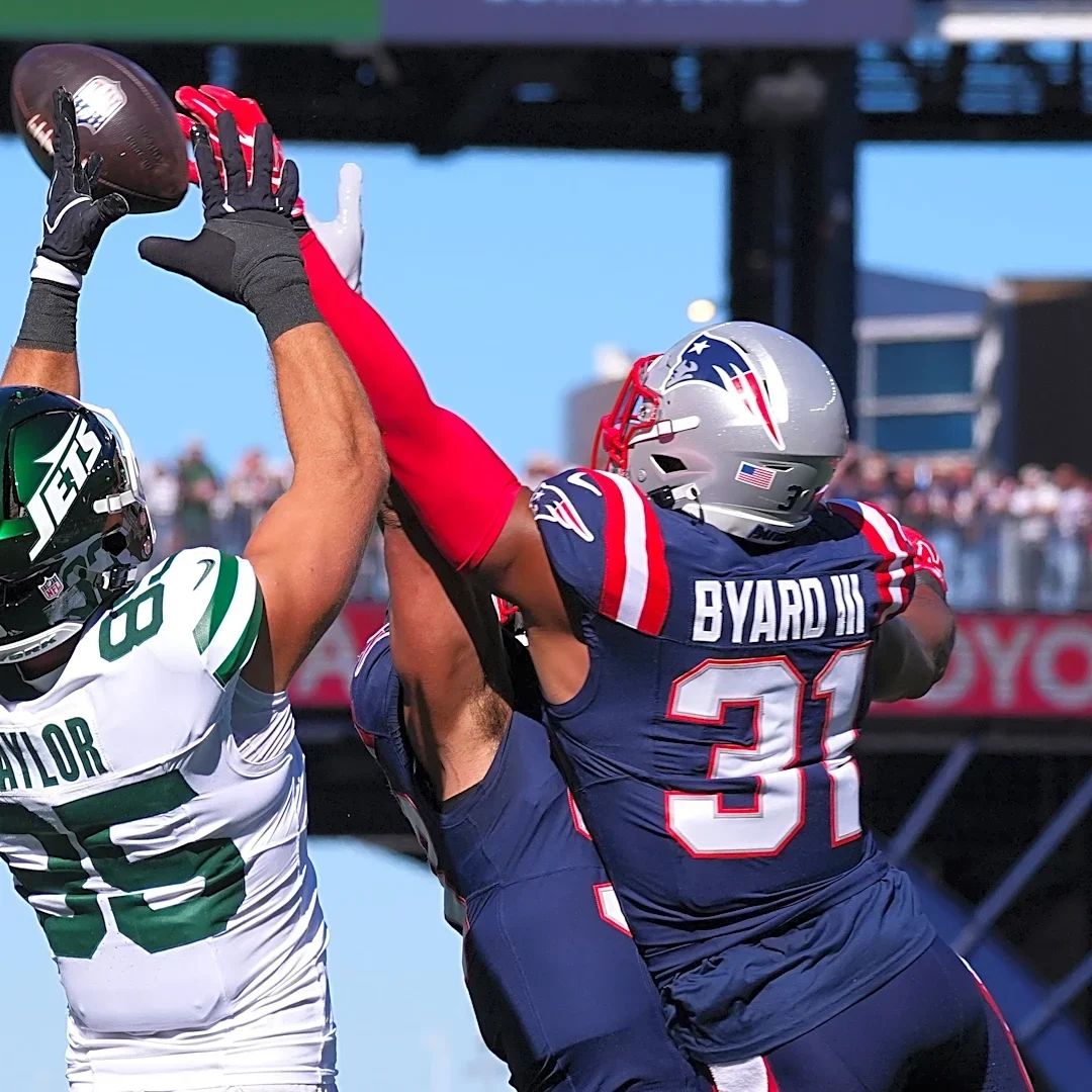 Patriots' Kevin Byard discusses facing former Bears team in Week 7