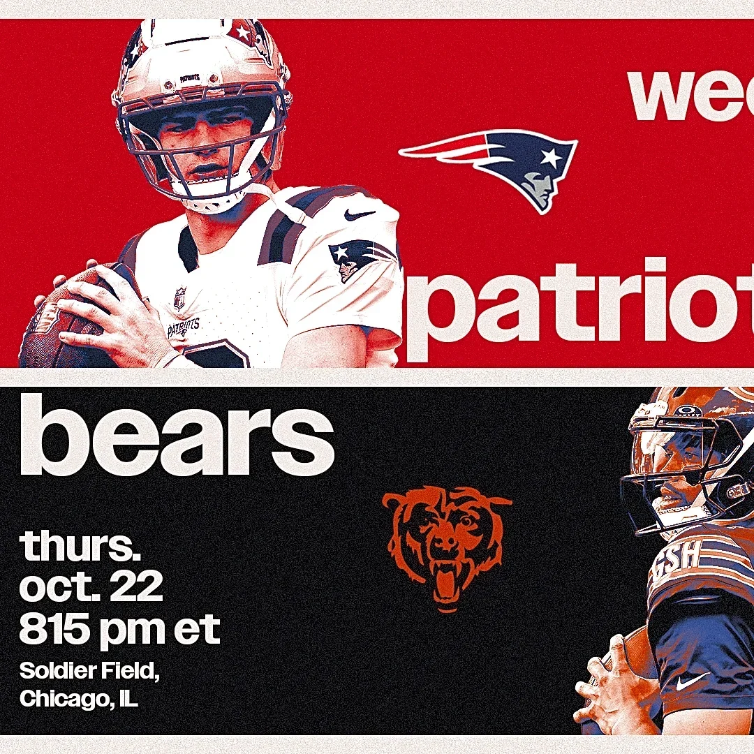 What channel is Bears vs. Patriots on today? Time, TV schedule