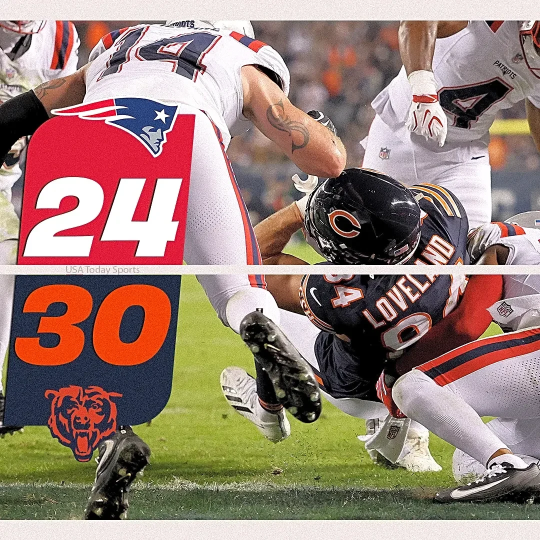 Instant analysis of the Bears' 30-24 win vs. Patriots in prime time
