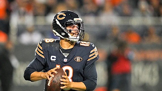 Caleb Williams reacts to Bears' massive win vs. Patriots