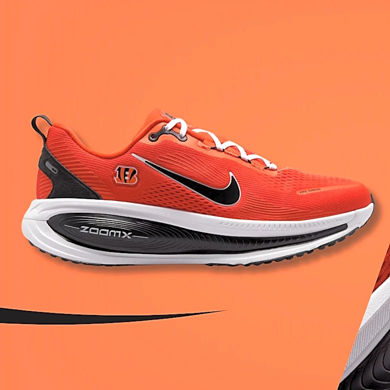 Cincinnati Bengals Nike Vomero 18 running shoes just dropped, how to buy