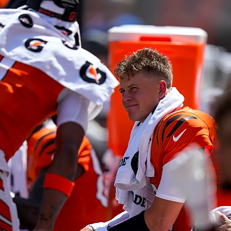 Maybe Joe Burrow wasn’t joking about a rib injury after all