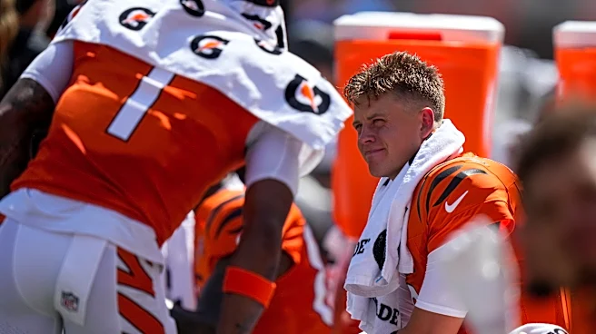 Maybe Joe Burrow wasn’t joking about a rib injury after all