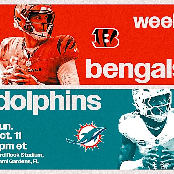 Bengals vs. Dolphins live updates: Score, highlights, analysis