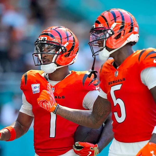 Bengals’ Chase, Higgins stack up with productive NFL receiver duos