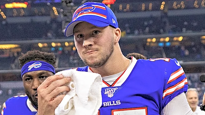 Check out Josh Allen, Bills arriving at St. John Fisher training camp