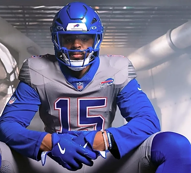 Deep dive into the Bills' new Buffalo nickel-inspired uniforms (video)
