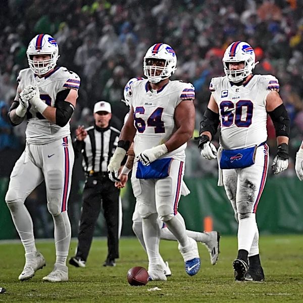 Bills' Spencer Brown had priceless reaction to O'Cyrus Torrence extension