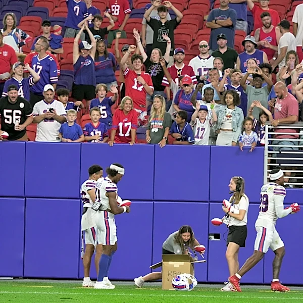 3 takeaways from Bills' 'Red and Blue' practice at new Highmark Stadium