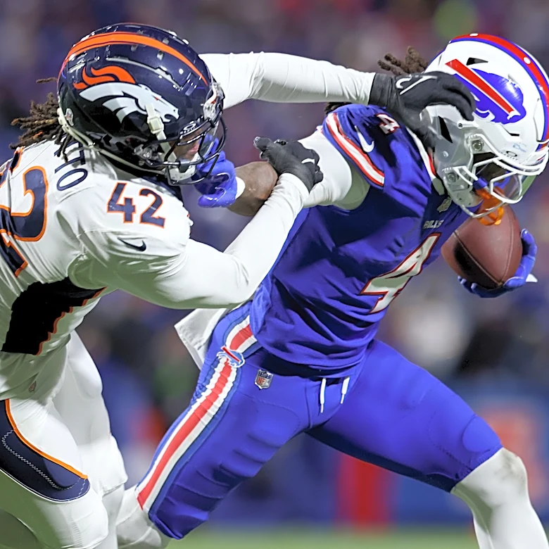Where Bills RB James Cook ranked in yards from scrimmage in 2025