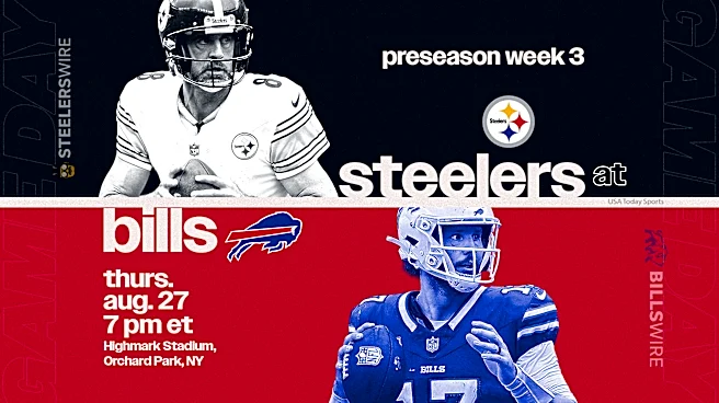 Preseason Week 3 results, highlights: Bills beat Steelers, 28-27