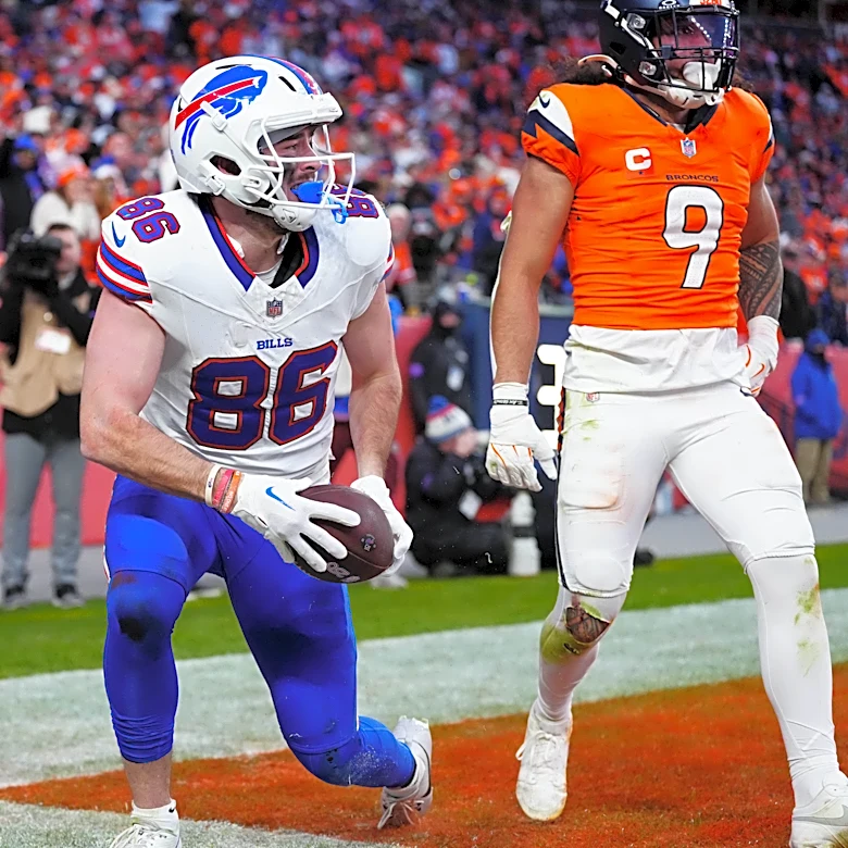 Dalton Kincaid predicted by PFF to be top four fantasy TE in 2026