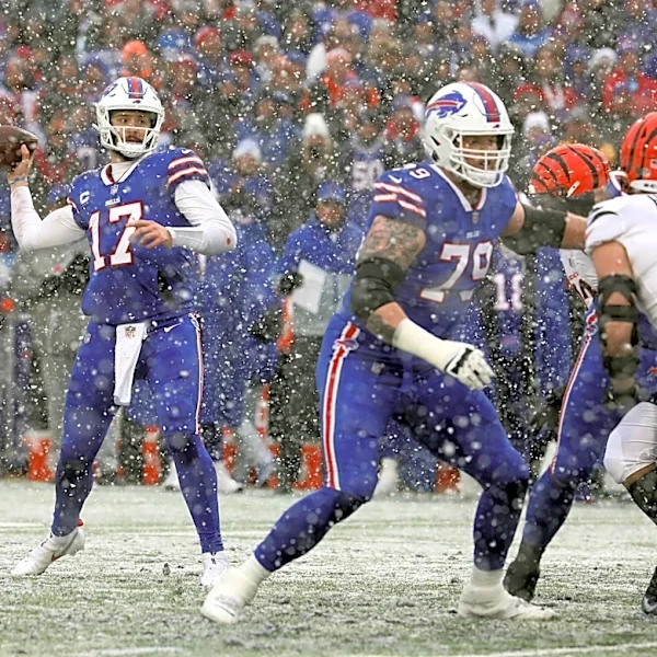 Bills' Josh Allen confident in Spencer Brown, O-line after last Texans debacle
