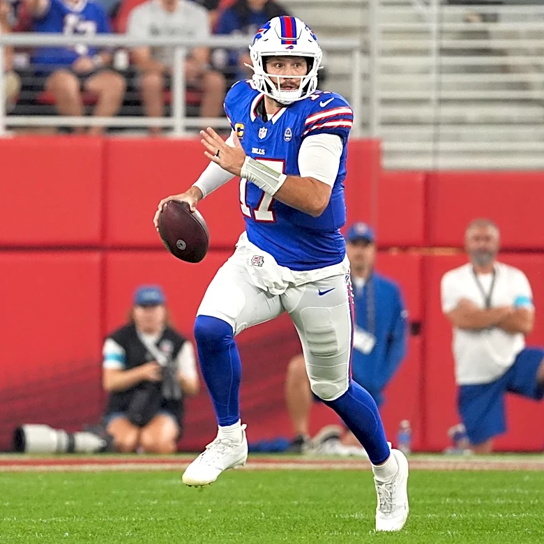 Bills' Josh Allen scores first touchdown at new Highmark Stadium (video)