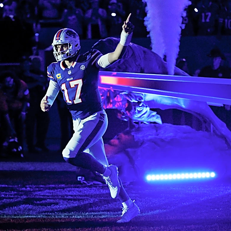 One more time: Bills' Josh Allen scores first touchdown at new Highmark Stadium vs. Lions